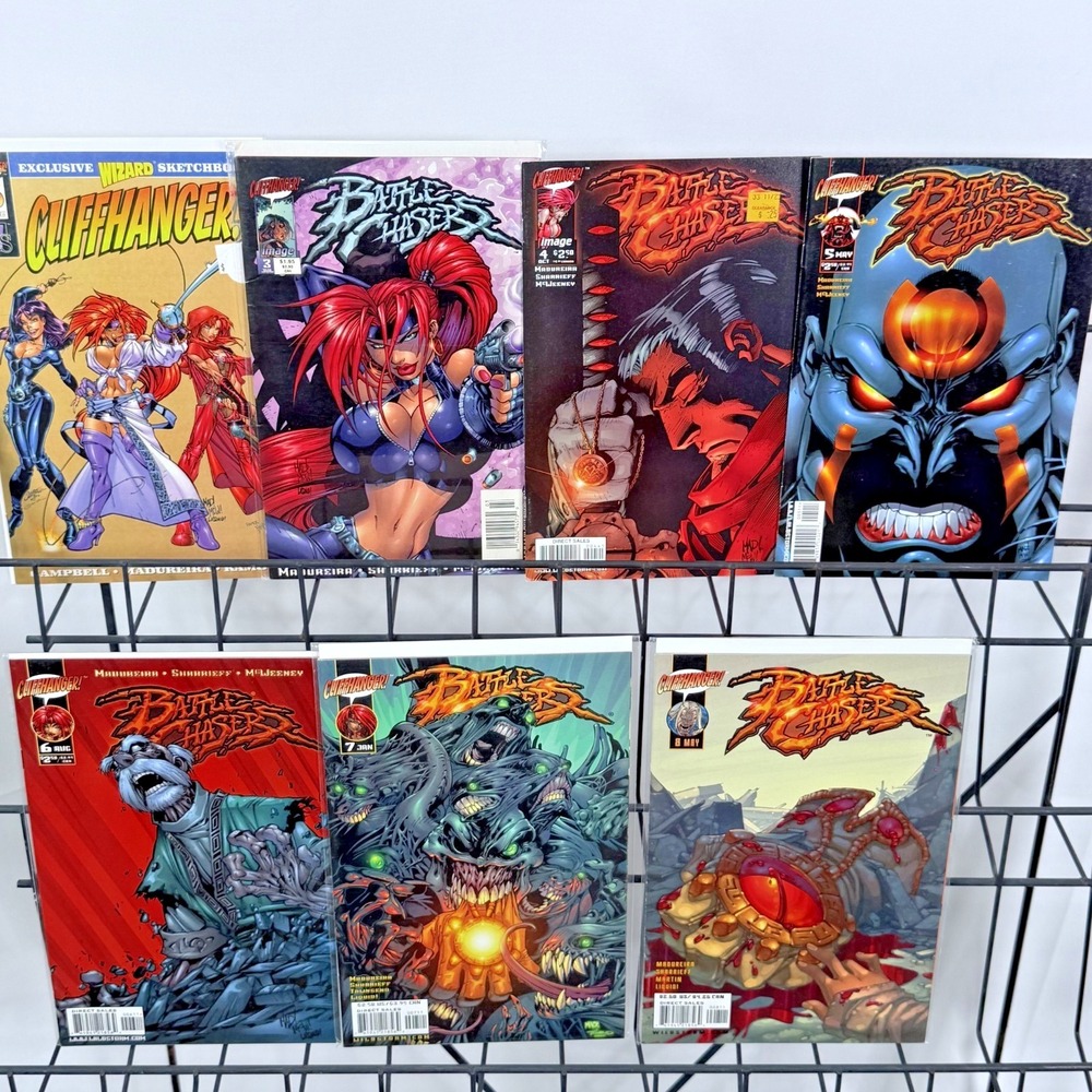 Battle Chasers 0 3-8 lot Cliffhanger Image Comics